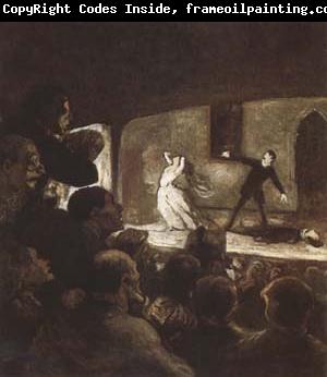 Honore  Daumier The Melodrama (mk09)